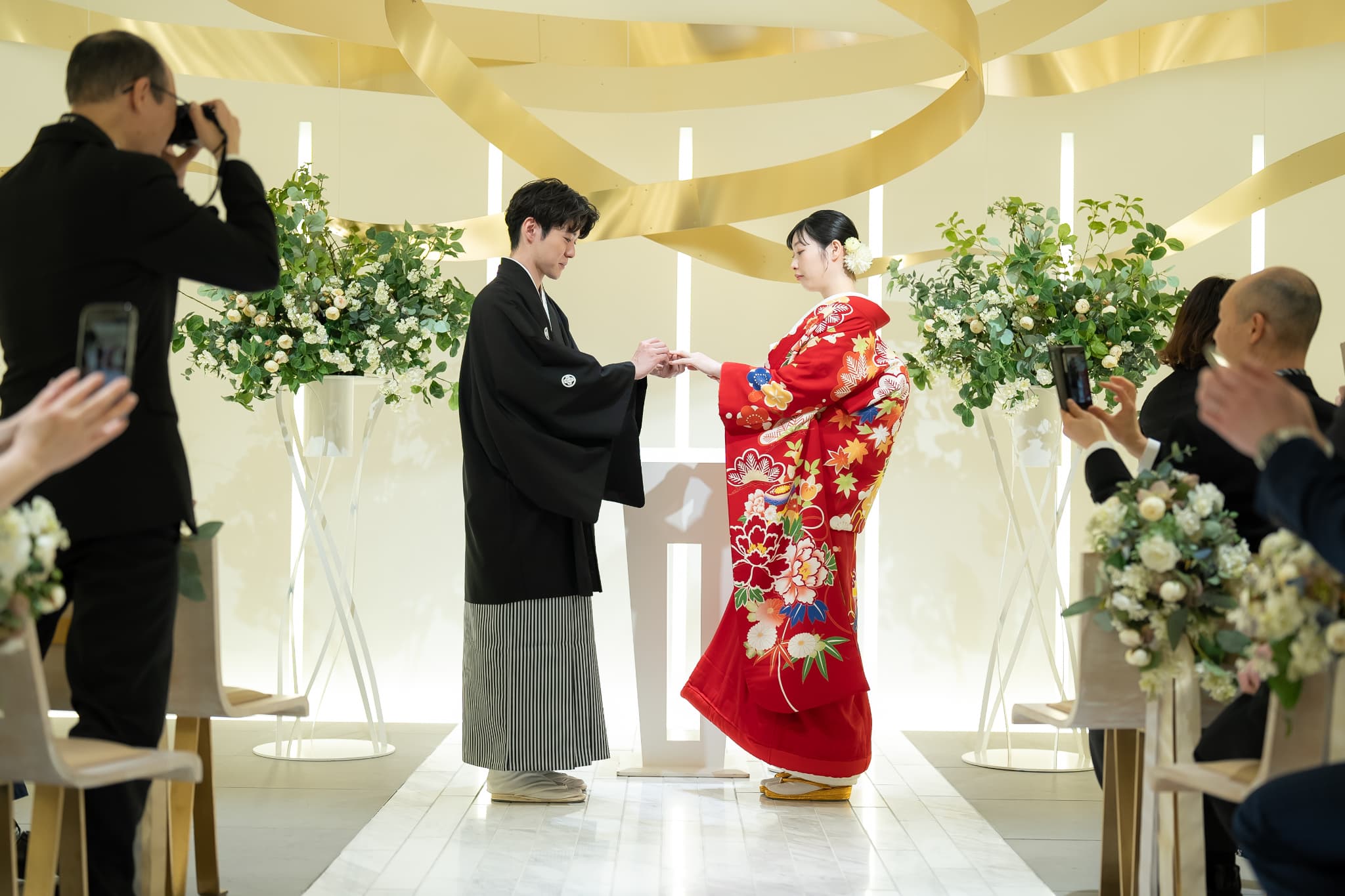 和装人前式×リングガール